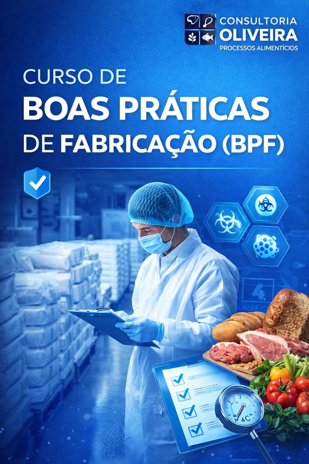 Curso de Boas Práticas de Fabricação no Processo Alimentício